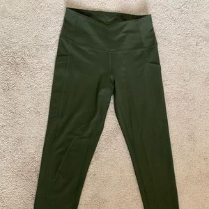 Zella army green leggings